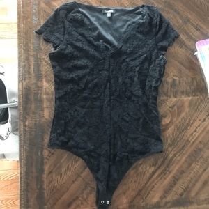 Black Lace Bodysuit